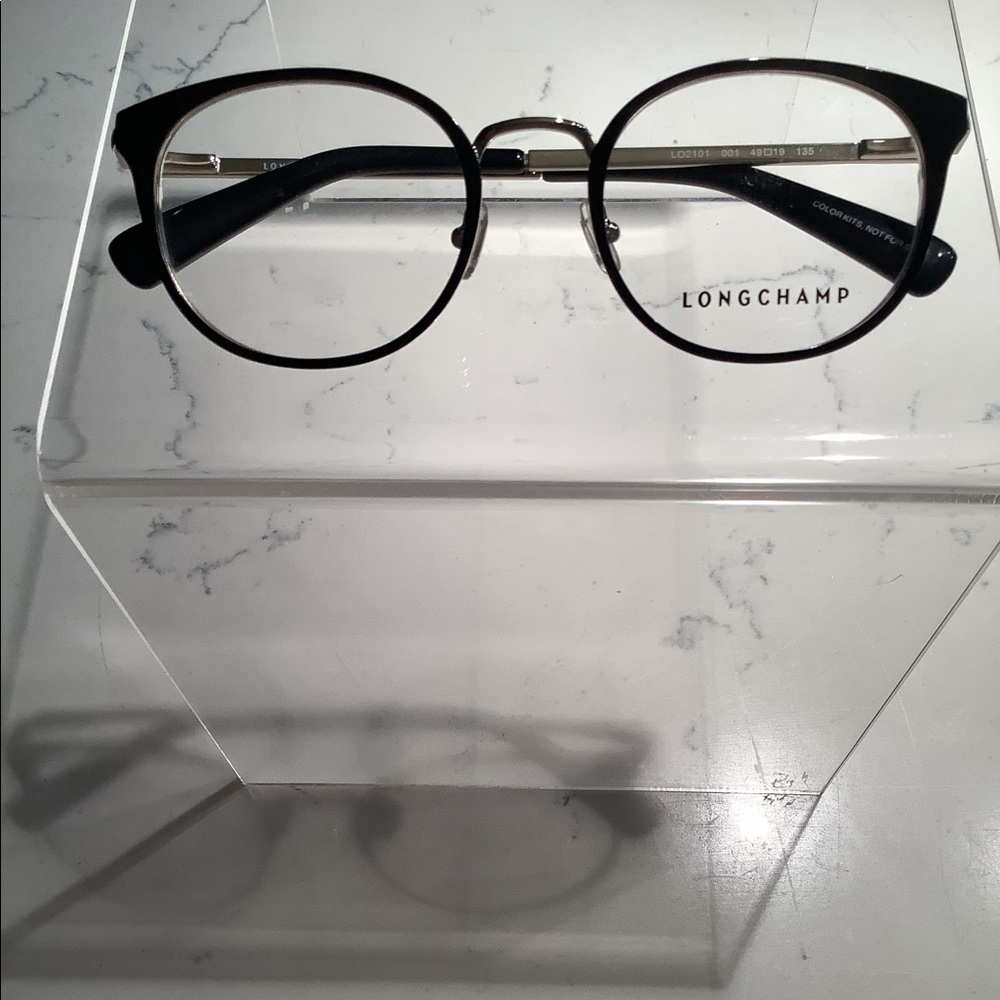 NWOT Longchamp women’s metal eyeglasses